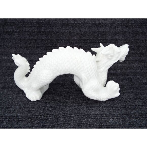 Vintage Otagiri OMC Japan White Porcelain Dragon Figurine - Picture 3 of 14